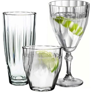 Diamond Su Meşrubat Bardağı Kadeh Takımı 36 Parça