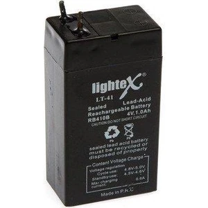 Lt-41 4VOLT 1AMPER Akü 65X22X35MM