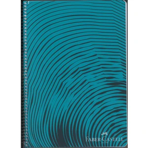 Faber Castell Waves Kapak Defter  80 Yaprak Kareli