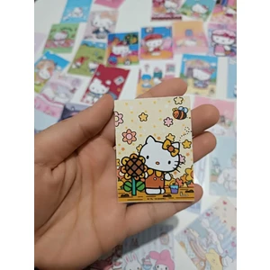 EyER Shoping Sanrio Hello Kitty Çek Kopart Sticker Kitabı 45 Adet Büyük