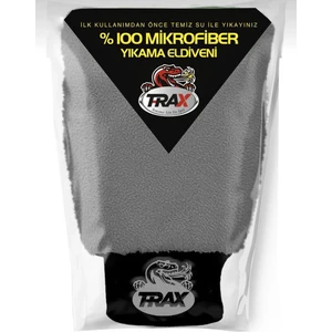 T-Rax Mikrofiber Oto Yıkama ve Pasta Eldiveni Gri