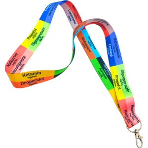 Ciccibiccishop Anestezi Ilaçlar 2  25 Mm(Geniş) Boyun Askı Ipi