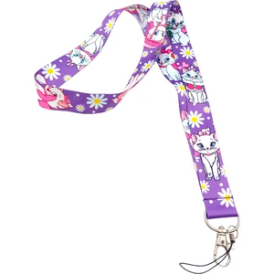 Ciccibiccishop Lady Cat Lila Mor  25 Mm(Geniş) Boyun Askı Ipi