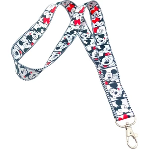 Ciccibiccishop Film Şeritli M. Fare  25 Mm(Geniş) Boyun Askı Ipi