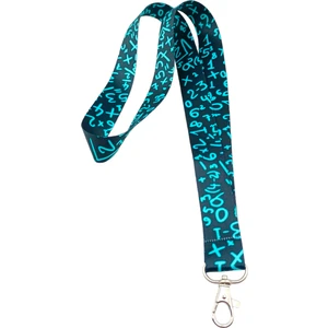 Ciccibiccishop Matematik Öğretmeni  25 Mm(Geniş) Boyun Askı Ipi