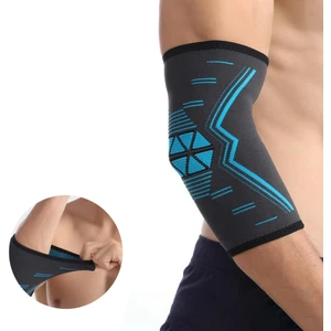 Basketbol Fitness Tenis Ortopedik Spor Outdoor Antreman Örme Silikon Dirseklik  (1 Adet)