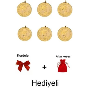 Ziynet Çeyrek Altın - Eski (Kulplu) 6 Adet