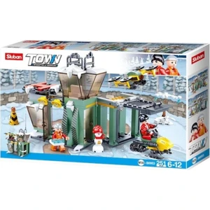 Town Snowfield Rescue 251 Parça Kurtarma Timi