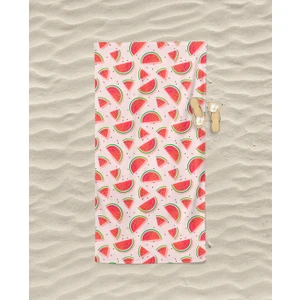 Erays Home Watermelon Desenli Baskılı Plaj Havlusu