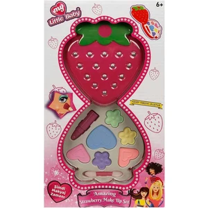 Çilek Kutulu Makyaj Seti LMN068 - Pembe Çilek