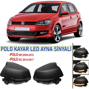 Polo 6r Kayar LED Ayna Sinyalleri - Polo 6r Akesuar LED Dinamik