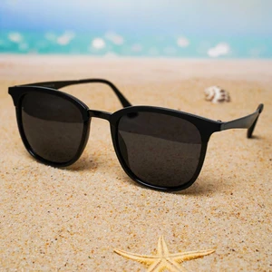 Di Caprio DC2015BLACK Siyah Kare Model Polarize Camlı Unisex Güneş Gözlüğü