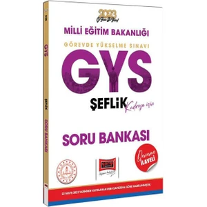 2023 Meb GYS Şeflik Kadrosu Için Deneme Ilaveli Soru Bankası Yargı Yayınları