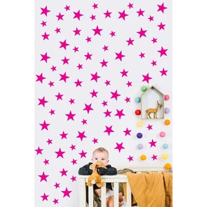 Kt Grup 100 Adet Pembe Yıldız Sticker