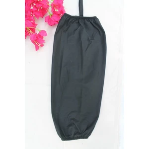 Emtory Home Siyah Çift Lastikli Keten Poşetlik - Mutfak Düzenleyici