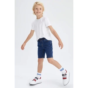 Erkek Çocuk Regular Fit Jean Bermuda Y9423A622HS