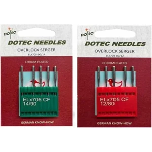 Ev Tipi Overlok Dikiş Makinası 80/12 ve 90/14 Numara Iğne