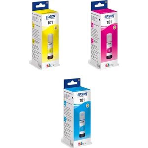 101 L6260 3 Renk Orjinal Mürekkep Seti CYM70ML.  RDV255