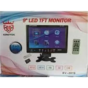 Kıngvox Kv 2019 9" Inç Monitör Fm-Usb-Mp3-Mp5-Sd