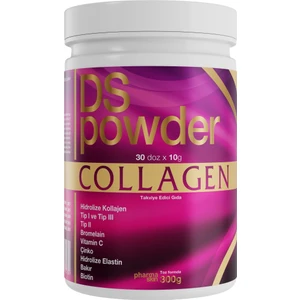 Küp İlaç DS Powder Collagen 10 GR Tip 1 Tip 2 Tip 3 Toz Hidrolize Kollajen ve Vitaminler Aromasız