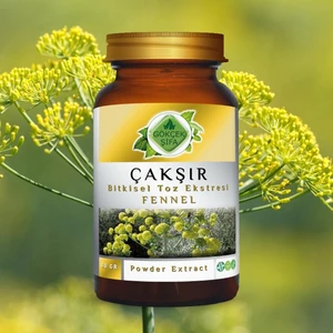 Gökçek Şifa Çakşır Kökü Toz Ekstresi 80 Gr. Cam Kavanoz