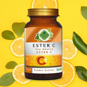 Gökçek Şifa Ester C Toz Ekstresi 100 Gr. Cam Kavanoz