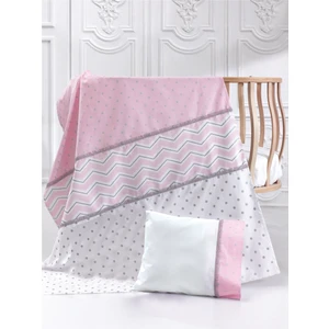 Momi Shop Fox Bebek Nevresim Takımı Pembe