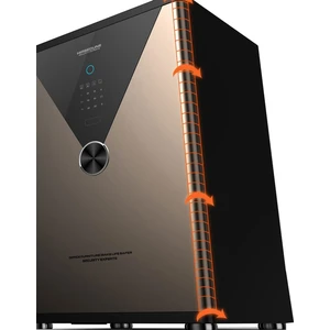 Hakan Kasa Hakan Çelik Kasa Vulcan Serisi Dz-70 Çelik Kasa Dokunmatik Şifre + Parmak Izi + Wifi Akıllı Kontrol