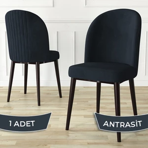 Aste Serisi 1 Adet Mutfak Sandalyesi Metal Kahve Iskeletli 1. Sınıf Babyface Kumaş