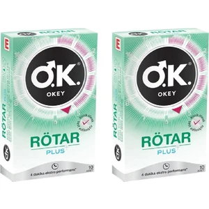 Rötar Plus 10'lu Prezervatif 2 Kutu