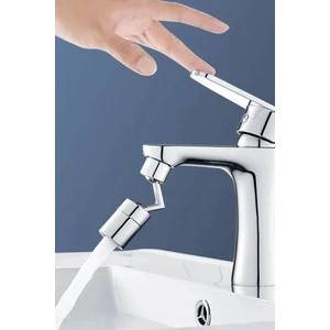 Dönebilen Su Tasarruflu Musluk Ucu Başlık Tüm Musluk Tipleri Uyumlu Montaj Aparatlı Musluk Başlığı