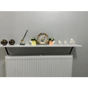 Petek Üstü Uçan Raf  Dresuar Beyaz 100 cm