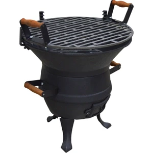 Flame Stove FS-401  Kademeli Yuvarlak Döküm Mangal