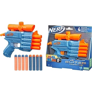 Nerf Elite トイガンセット 4丁 Nerf Elite 2.0 Prospect QS-4 Dart Tabancası 8 - 12 Yaş İçin Fiyatı