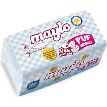 Maylo Puf Mendil 150'li Tek