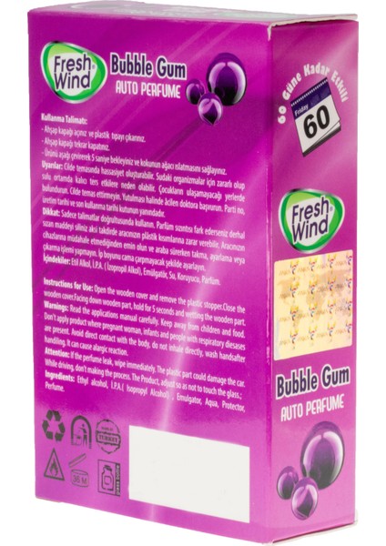 8 ml Bubble Gum Araç Asma Kokusu