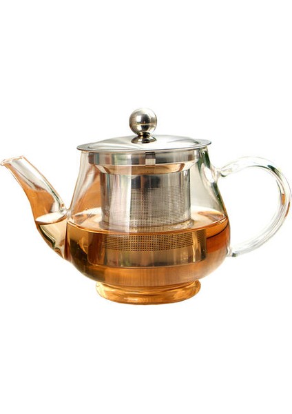 Filtre ile El Yapımı Demlik Isıya Dayanıklı Cam Çay Potu Infüzer Paslanmaz Çelik Su Isıtıcısı Çay Tencere Drinkware | Çaydanlıklar (Yurt Dışından)