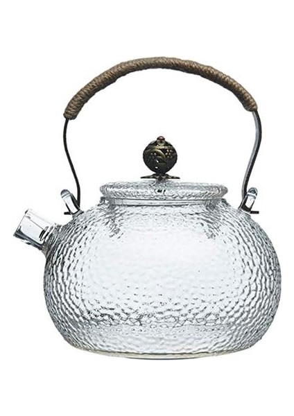 Çaydanlık Soğuk Su Isıtıcısı Çekiç Isıya Dayanıklı Cam Şeffaf Bakır Kolu Işın Tenceresi Isıtmalı Kettle | Çaydanlıklar (Yurt Dışından)