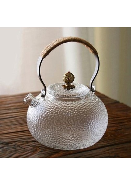 Çaydanlık Soğuk Su Isıtıcısı Çekiç Isıya Dayanıklı Cam Şeffaf Bakır Kolu Işın Tenceresi Isıtmalı Kettle | Çaydanlıklar (Yurt Dışından)