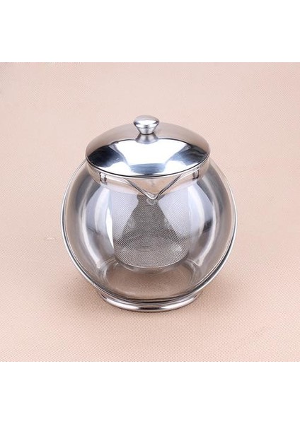 500 ml Paslanmaz Çelik Cam Küresel Çiçek Çay Pot Demlik Ofis Ev, Çiçek Çay Seti Puer Su Isıtıcısı | Ev Ofisi | Su Isıtıcısı Potettle Paslanmaz (Yurt Dışından) fiyatları