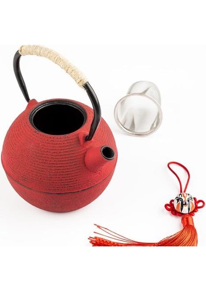 Demir Çay Potu Tetsubin Stil Demlik Su Isıtıcısı Filtre Dökme Çaydanlık Çay Kaynağı Su Kung Fu Oolong Çay Seti 680ML | Çaydanlıklar (Yurt Dışından)