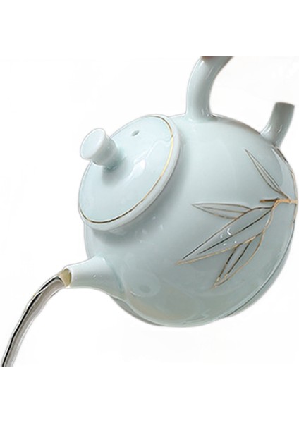 Bambu Çaydanlık Celadon Çaydanlık Çin Seramik Çaydanlık Çaydanlık Teacup Suit Çay Seti | Çaydanlıklar (Yurt Dışından)