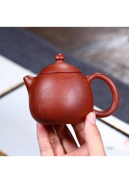 Yixing Demlik Tüm El Yapımı Master Ejderha Kung Fu Su Isıtıcısı Çamur Dahongpao Yaratıcı Drinkware | Çaydanlıklar (Yurt Dışından)