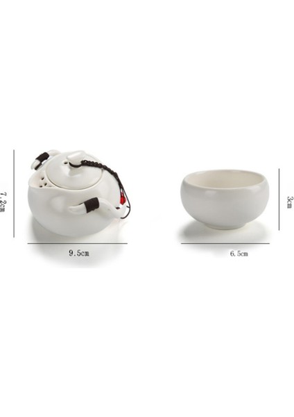 Seyahat Çantası Ding Fırın Çay Setleri Taşınabilir Seyahat Çay Seti Hızlı Kupası Çay Potu Kettle Gaiwan Kung Fu Çay Setleri | Çaydanlıklar (Yurt Dışından)