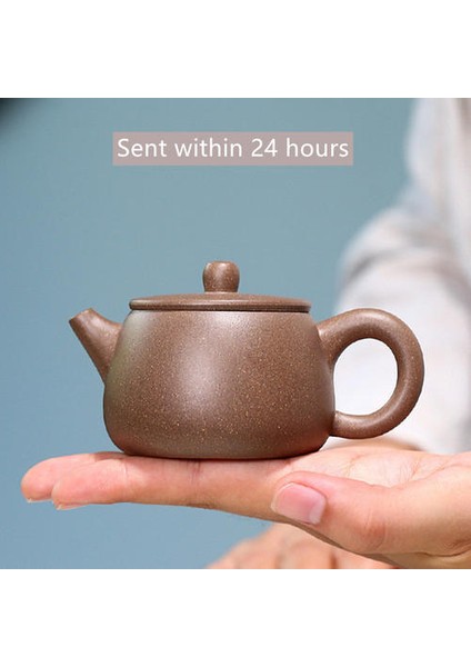 100 ml Çin Yixing Mor Kil Çaydanlıklar Topu Şekilli Demlik Çay Potu Güzellik Su Isıtıcısı Ham Cevher El Yapımı Zisha Çay Seti Özelleştirilmiş | Çaydanlıklar (Yurt Dışından)