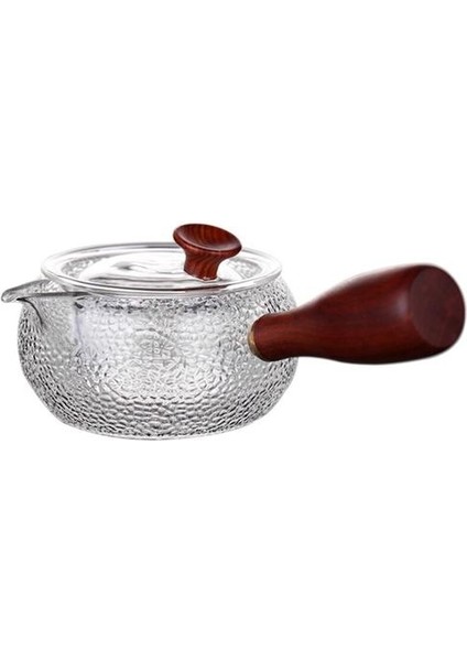 600 ml Japon Stil Çaydanlık Temizle Cam Ahşap Saplı Pot Çay Makinesi Kahve Su Isıtıcısı Teaware Aracı Dekor | Çaydanlıklar (Yurt Dışından)