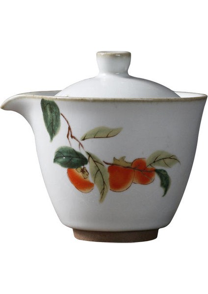 150 ml Vintage Ru Fırın Porselen Gaiwan Seramik Çin Kung Fu Çay Seti Çaydanlık Çay Saç Töreni Aksesuarları Çay Potu Tureen | Çay Tureen (Yurt Dışından)