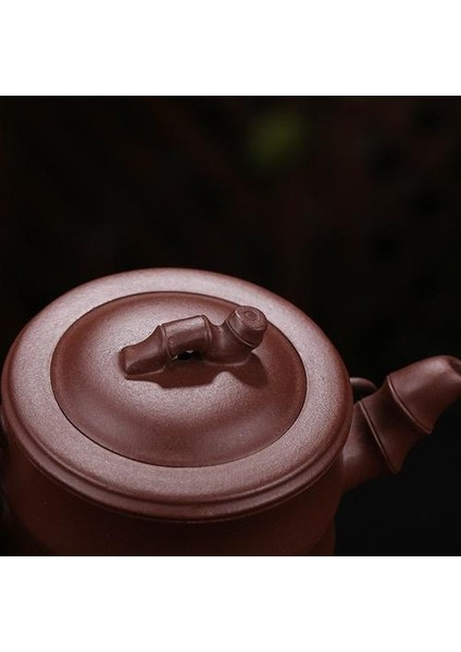 Yipin Bambu Çaydanlık, Çay, Puer, Set Su Isıtıcısı Pot, Yixing, Mor Kil, Kung, Fu, Zisha, Yeşil Çay, Yixing, El Yapımı, | Çaydanlıklar (Yurt Dışından)