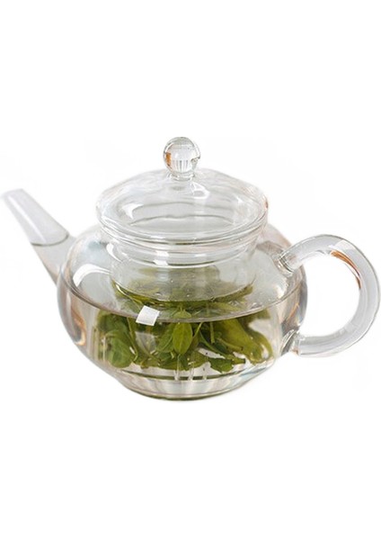 Şeffaf Çaydanlık Isıya Dayanıklı Cam Çaydanlık Çin Demliklü Kahve Çiçek Çay Yaprak Bitkisel Pot 250 ml Dayanıklı Su Isıtıcısı Hediye | Çaydanlıklar (Yurt Dışından)