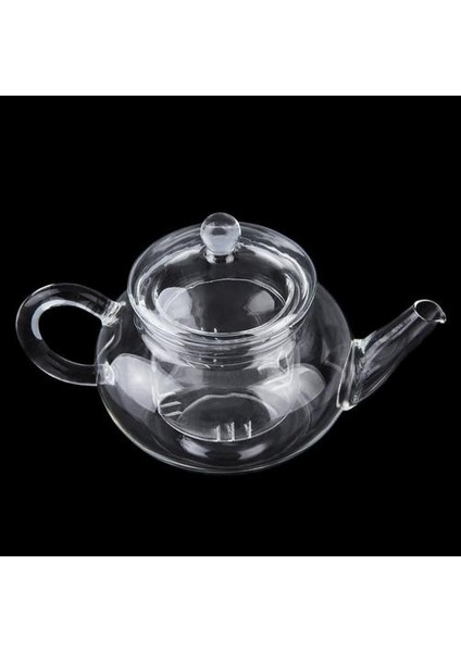 Şeffaf Çaydanlık Isıya Dayanıklı Cam Çaydanlık Çin Demliklü Kahve Çiçek Çay Yaprak Bitkisel Pot 250 ml Dayanıklı Su Isıtıcısı Hediye | Çaydanlıklar (Yurt Dışından)